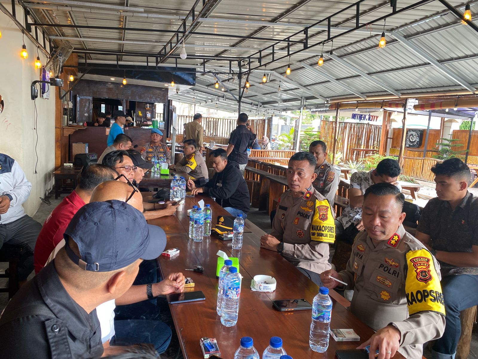 Coffee Morning Kapolres Bersama Wartawan