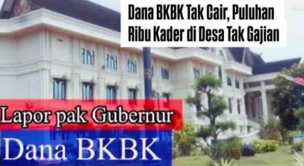 97 Miliar Dana BKBK Belum Cair, Bom Waktu Bagi Al Haris