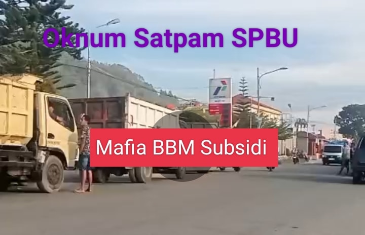 Kongkalikong Mafia BBM Subsidi dengan Oknum Pegawai SPBU Koto Lebu