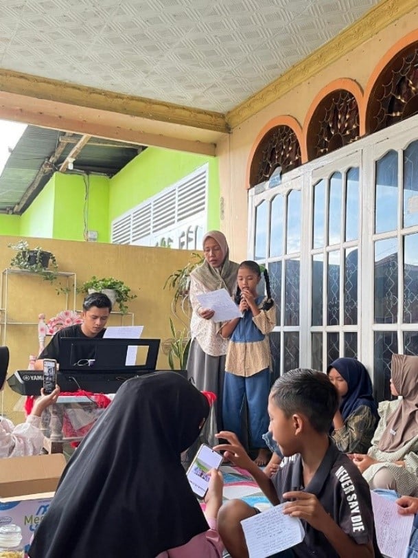 Pelatihan Tale hari kelima, Sabtu (11 Oktober 2025) pukul 14.00 sore adalah geladi bersih sebelum panggung ekspresi Tale. Semua peserta membawakan dua Tale.