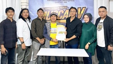 Roma Arusty Turun Gunung! Pengusaha Muda Karya Mandiri Resmi Ambil Formulir Muscab HIPMI Sungai Penuh