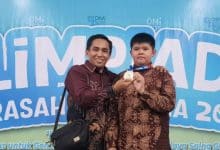 Siswa MTsN 1 Sungai Penuh Raih Perak di OMI Nasional 2025
