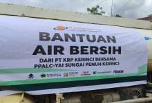 Bantuan Untuk Aceh dari KRP dan PPALC-YAI Sungai Penuh Kerinci