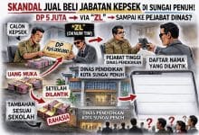 Dugaan Keterlibatan Pejabat Diknas Sungai Penuh untuk Setoran DP Kepsek