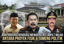 Renovasi 'Mewah' Rumah Dinas Kejati Jambi Rp.4,7 Miliar: Proyek Fisik atau Tameng Politik?