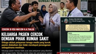 Cekcok Petugas Medis Vs Pasien di RSUD Sungai Penuh