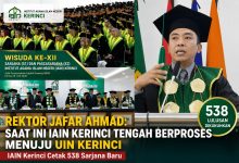 IAIN Kerinci Wisuda 538 Lulusan