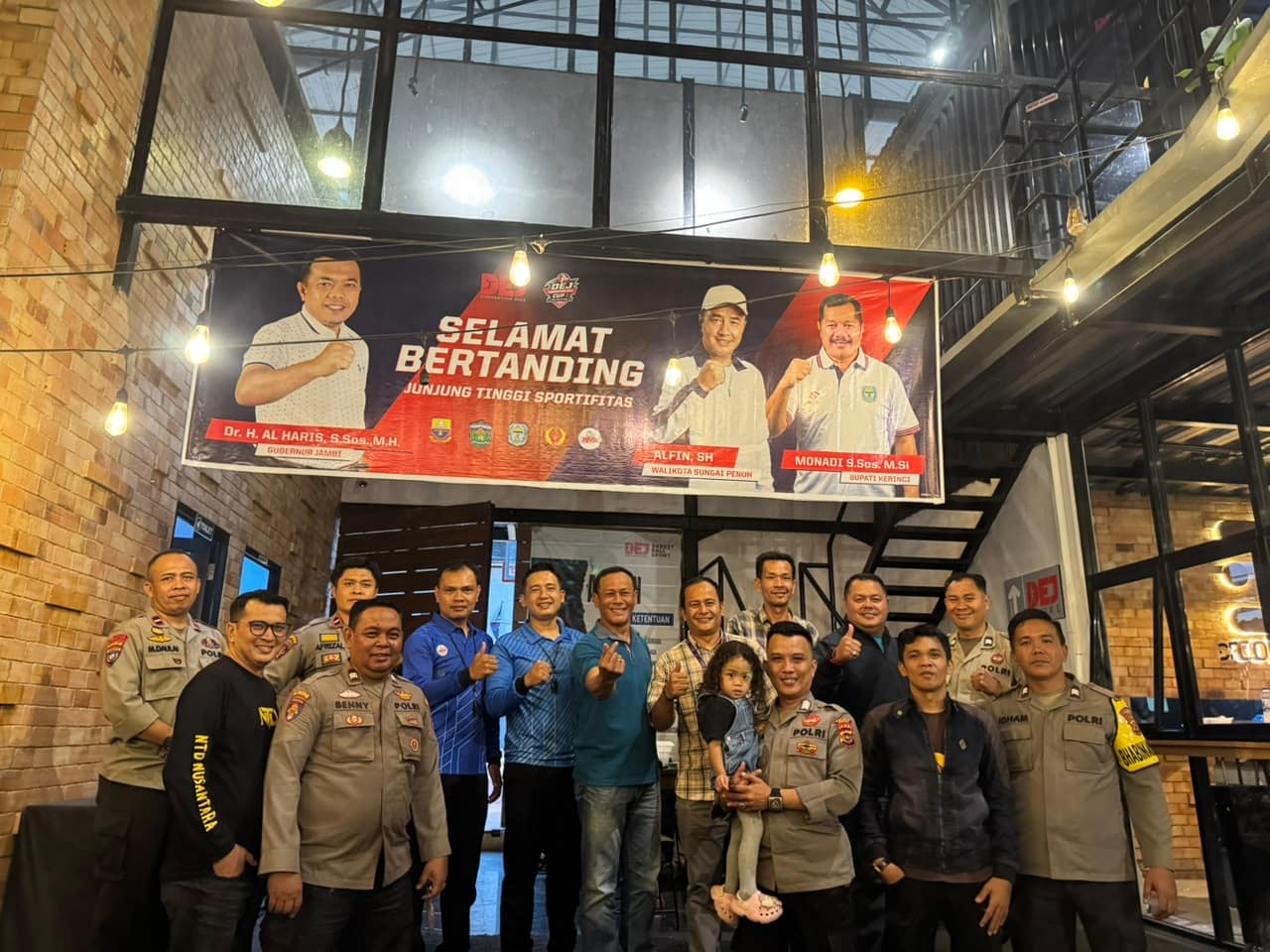 Polsek Sungai Penuh Perketat Pengamanan, Pertandingan Semifinal Liga Volley Ball DEJ Convention Hall Cup I 2026