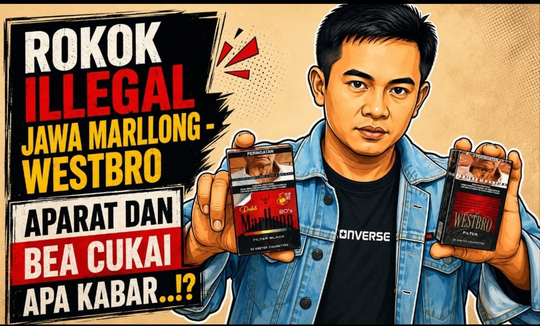 Marllong - Westbro Rokok ilegal Jawa Diduga Kuat Oknum Aparat DK dan VK Pemainnya