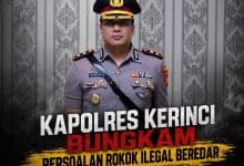 Kapolres Kerinci Pilih Bungkam Soal Rokok Ilegal