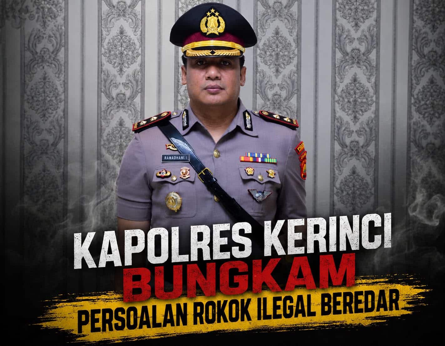 Kapolres Kerinci Pilih Bungkam Soal Rokok Ilegal