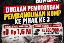 Dugaan Pemotongan Dana Pembangunan KDMP di Kerinci - Sungai Penuh