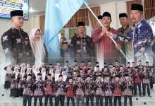 Bupati Monadi Lepas Kafilah MTQH ke-55 Provinsi Jambi