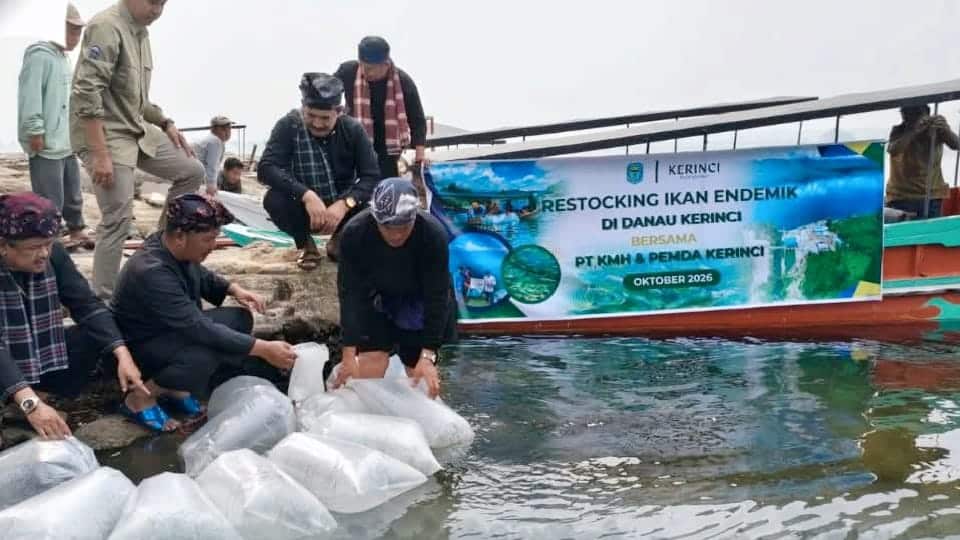 Festival Kerinci 2026 Hadirkan Aksi Nyata Pelestarian Ekosistem Danau Melalui Restocking Ikan Semah