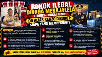 Rokok Ilegal Diduga Bebas Beredar di Kerinci–Sungai Penuh, DD Alias Kenzo Disorot: Siapa yang Membekingi?Rokok Ilegal Diduga Bebas Beredar di Kerinci–Sungai Penuh, DD Alias Kenzo Disorot: Siapa yang Membekingi? Rokok Ilegal Diduga Bebas Beredar di Kerinci–Sungai Penuh, DD Alias Kenzo Disorot: Siapa yang Membekingi?Rokok Ilegal Diduga Bebas Beredar di Kerinci–Sungai Penuh, DD Alias Kenzo Disorot: Siapa yang Membekingi?